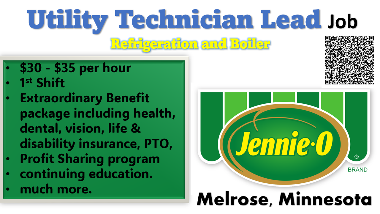 Job Postings / Ammonia / NH3 / R717 → Refrigeration