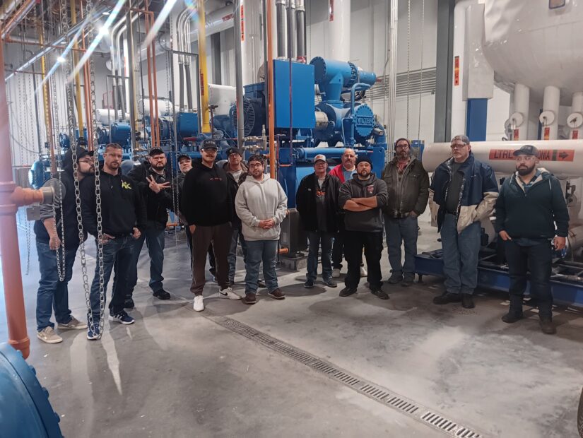 Ammonia Refrigeration Training at Iowa