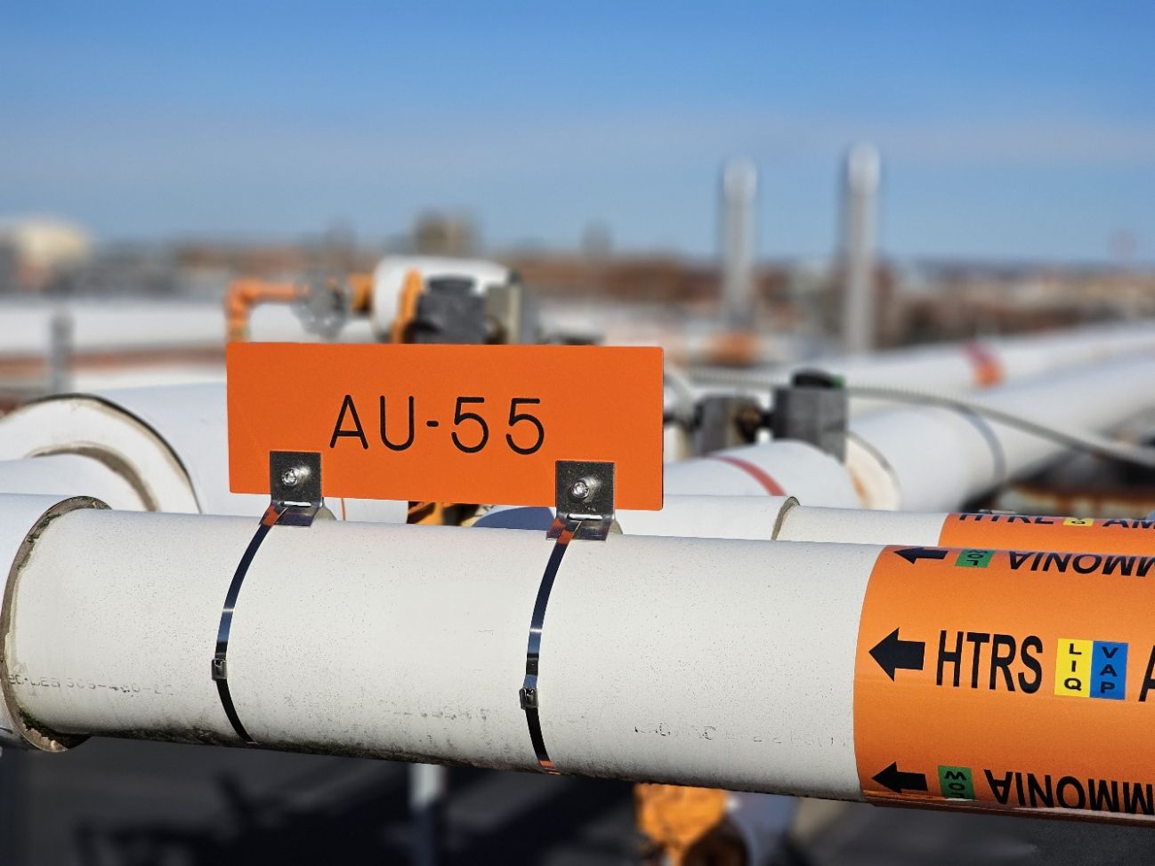 Ammonia Zone Labeling Identification Next Generation PSM