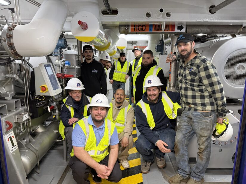 Ammonia Refrigeration – Fishing Vessel