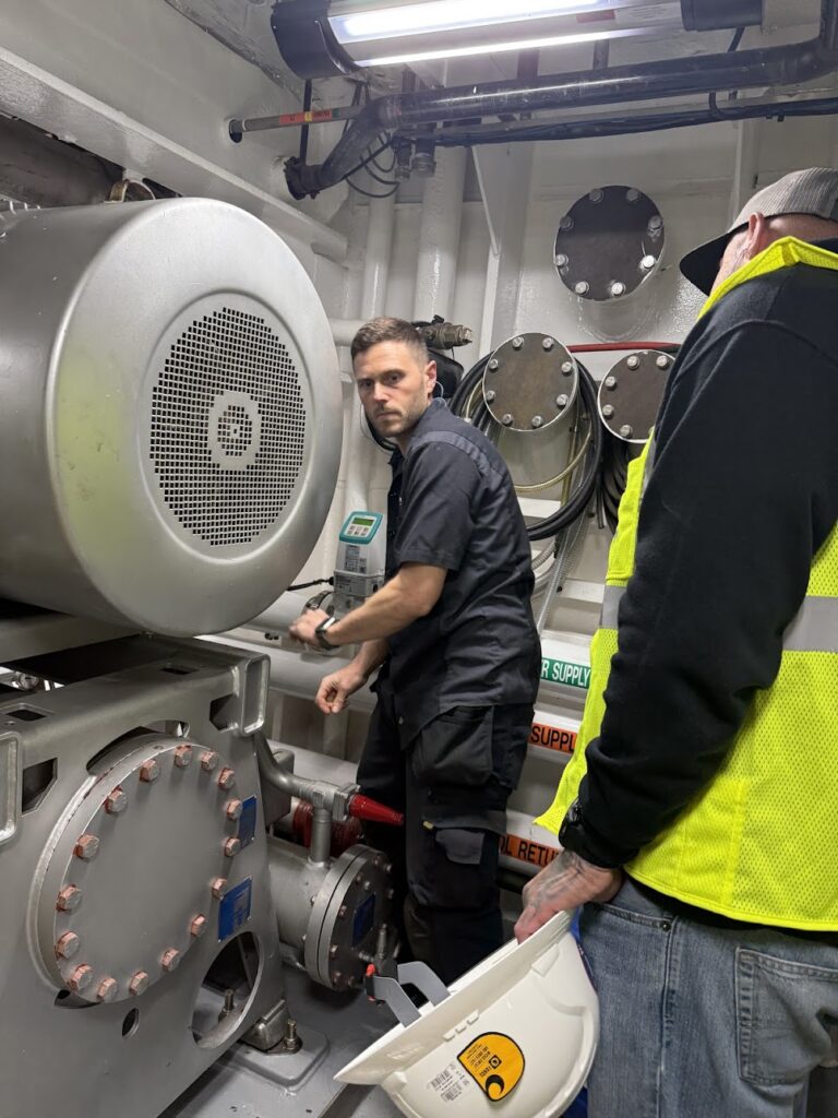 Ammonia Refrigeration Fishing Vessel